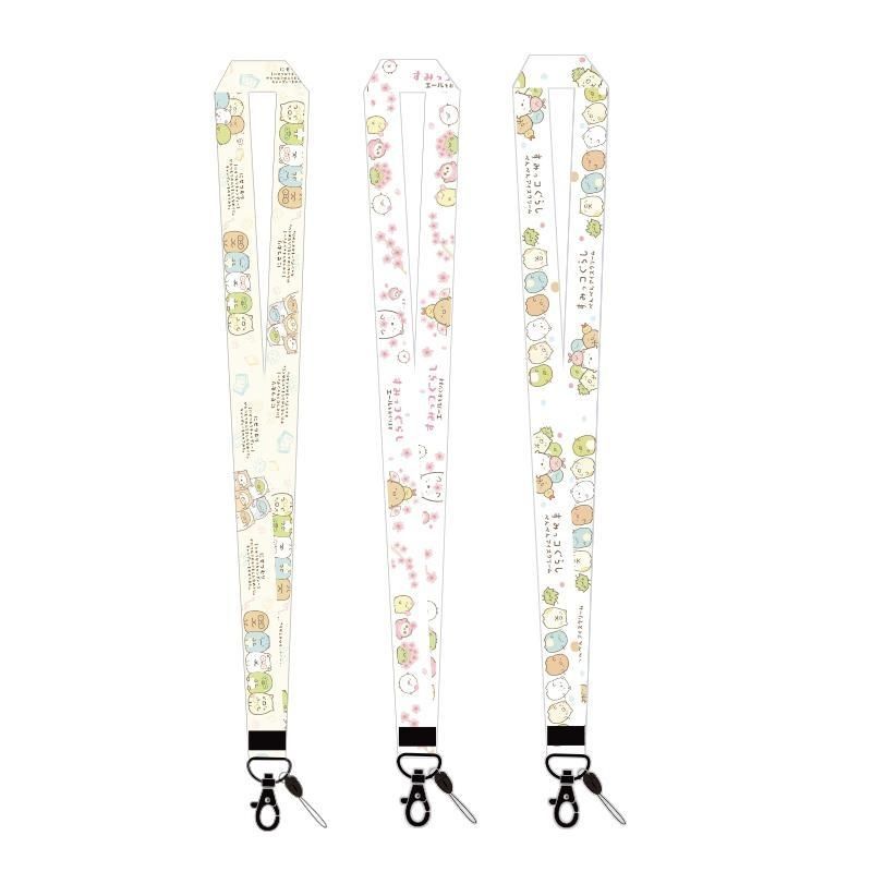 2pcs/set Kawaii Sumikko Gurash - Lanyard Badge Holder ulasan dan harga