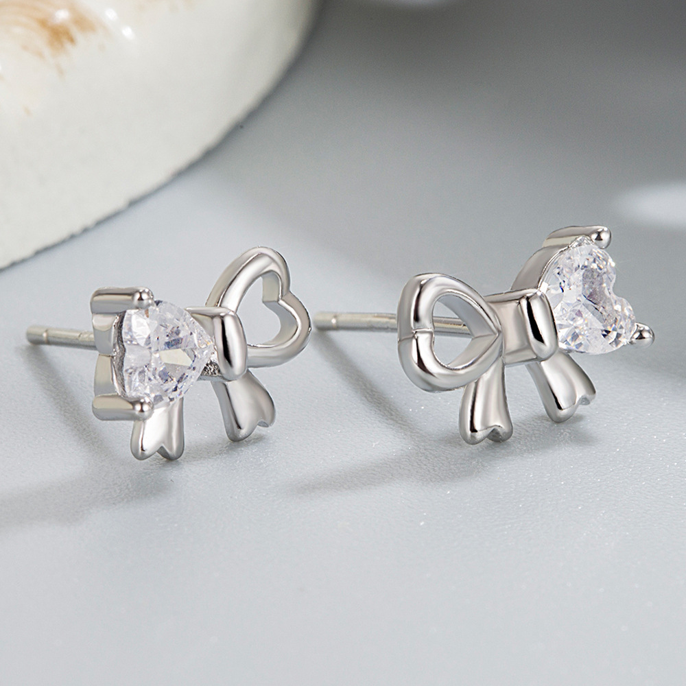 Charming 925 Sterling Silver E - Tie Clip Silver ulasan dan harga