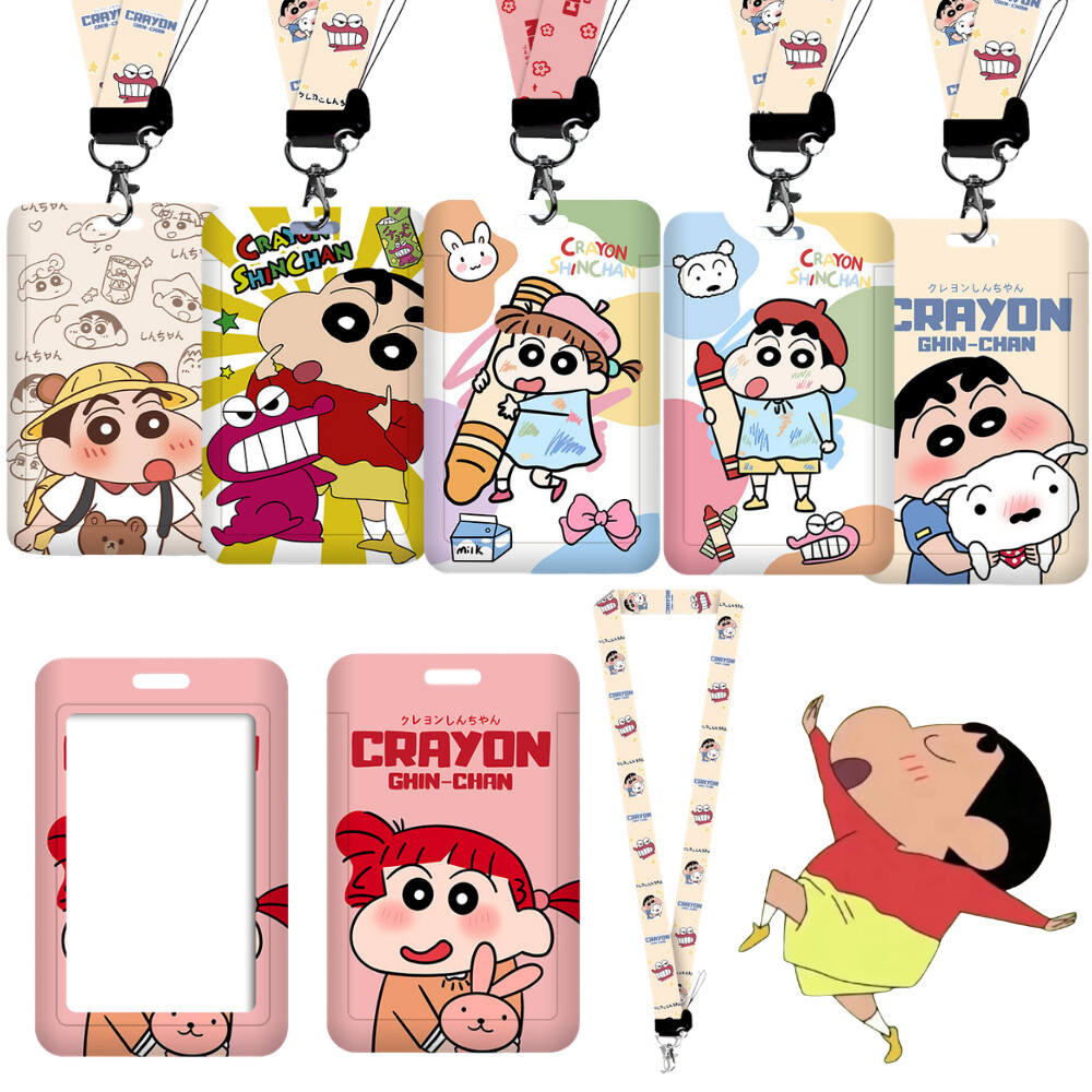 Crayon Shin-chan Series Anime  - Lanyard Badge Holder ulasan dan harga