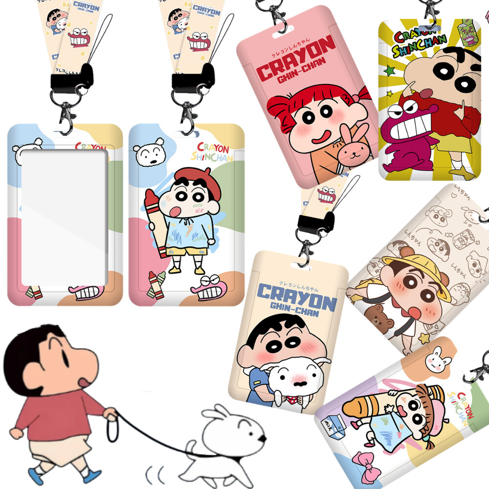 Crayon Shin-chan Series Anime  - Lanyard Badge Holder ulasan dan harga