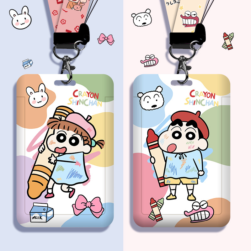 Crayon Shin-chan Series Anime  - Lanyard Badge Holder ulasan dan harga