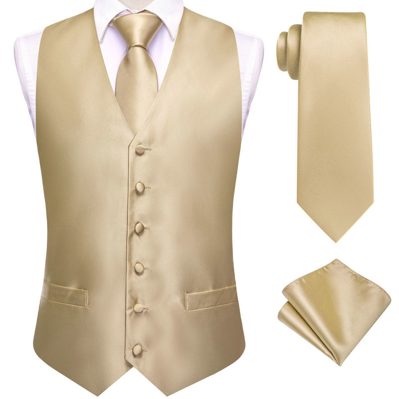 VerveRow Men Solid Satin V‑Nec - Pocket Square Set ulasan dan harga