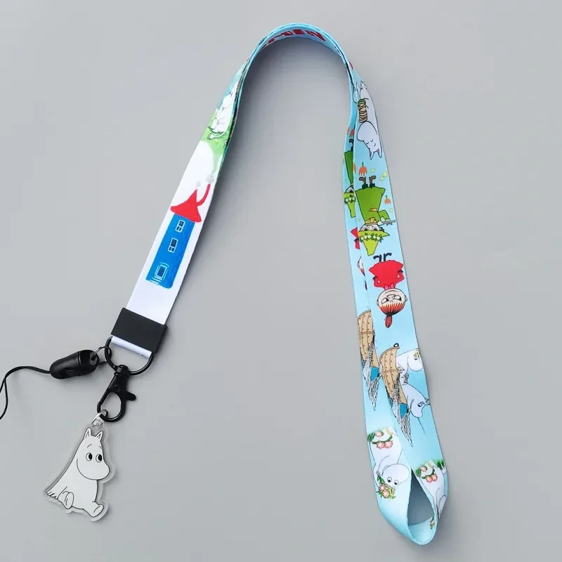 M-Moomins Cute Cartoon Style M - Lanyard Badge Holder ulasan dan harga