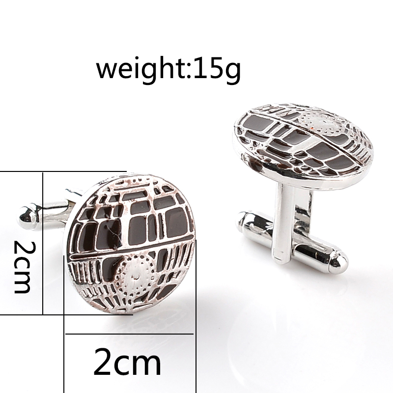 Mens French Earth Cufflinks Si - Tie Clip Silver ulasan dan harga