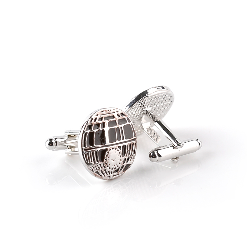 Mens French Earth Cufflinks Si - Tie Clip Silver ulasan dan harga