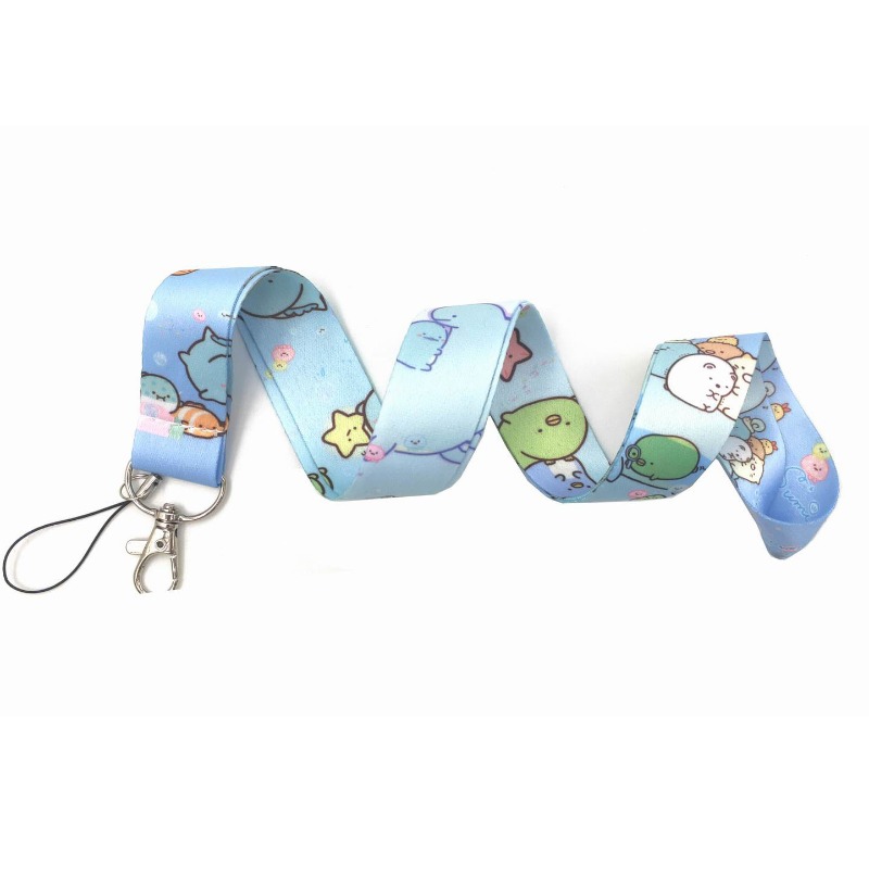 Kawaii Sumikko Gurashi Lanyard - Lanyard Badge Holder ulasan dan harga