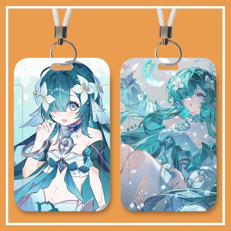 Anime  Vodyanitsa ID Card Hold - Lanyard Badge Holder ulasan dan harga