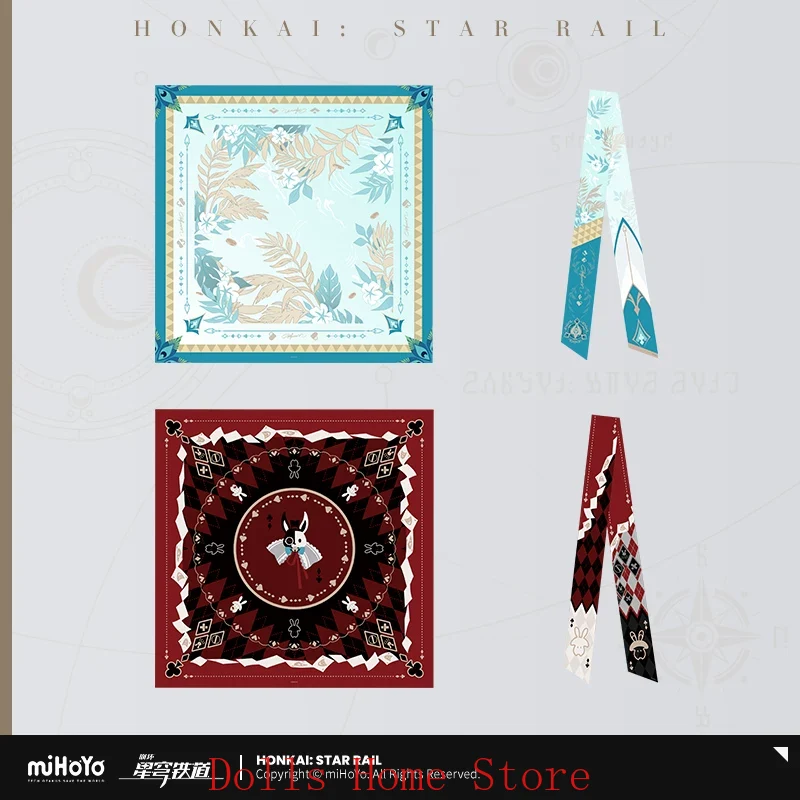 Anime Official MIHOYO Honkai S - Scarf Silk Square ulasan dan harga